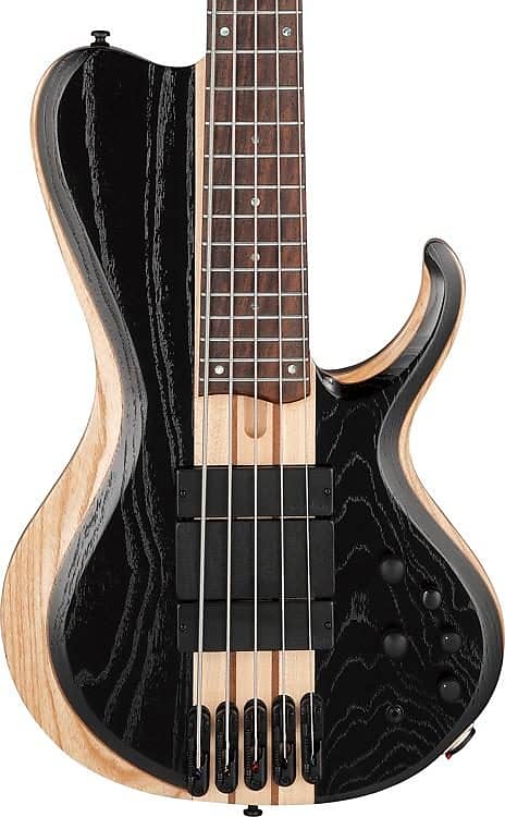 Ibanez Bass Workshop BTB865SC 5-string Bass Guitar - Weathered Black Low  Gloss