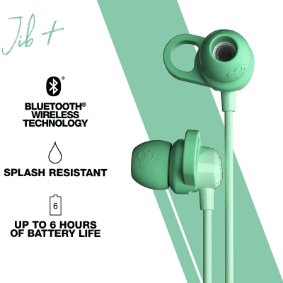 Skullcandy Jib Plus Wireless In-Ear Earbud - Pure Mint image 3