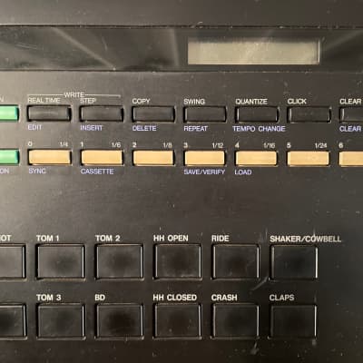 Yamaha RX15 Digital PCM Rhythm Programmer 1980s - Black image 6