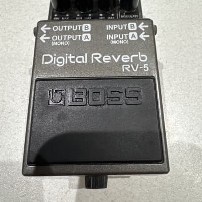 BOSS Reverb RV-5 ギターエフェクター Amazon | BOSS ボス デジタル・リバーブ Digital Reverb RV-5(T