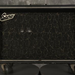 Sano Supersonic Tube Amp amplifier 1X12 + 2X8 speakers 1967 Black image 1