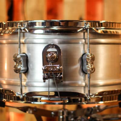 PDP 6.5x14 Concept Dual-beaded Brushed Aluminum Snare Drum - PDSN6514NBAC image 2