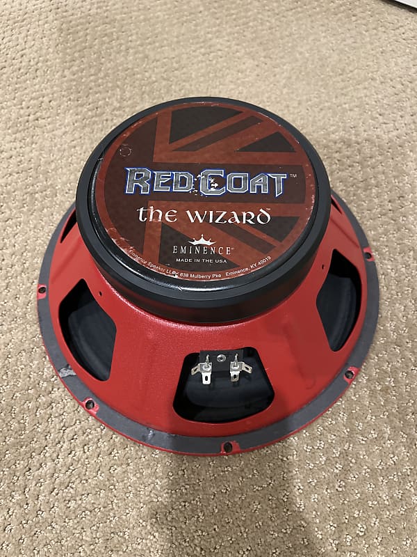 Eminence Redcoat The Wizard 12” Rock Guitar Amp Speaker Reverb