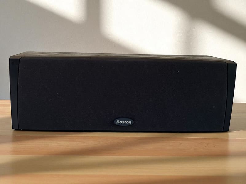 Boston Acoustics CRC Center Speaker Home Theater Surround Sound 2-Way Black  			