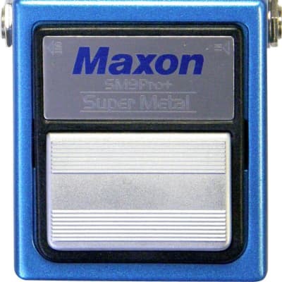 Maxon SM-9 Pro Plus Super Metal Distortion Guitar Effects Pedal for sale