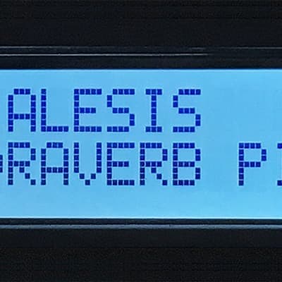 Alesis LCD Display - Quadraverb, Quad Plus, Quad GT, Data Disk, D4, & ADA MP-2 Screen - LIGHT BLUE