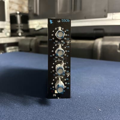 API 550B 500 Series 4-Band Equalizer Module 1990 - Present - Black Bild 1