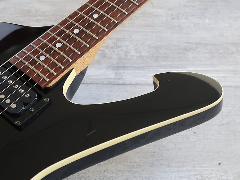 1997 Greco Japan MS-600 Mirage/Iceman (Black) | Reverb