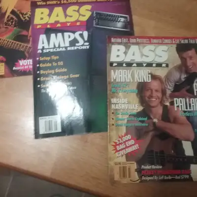 Bass Player  6 Issues 1988 To 1992 image 2