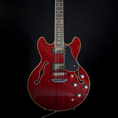 Aria TA-Domino Semi Hollow Archtop Guitar image 1