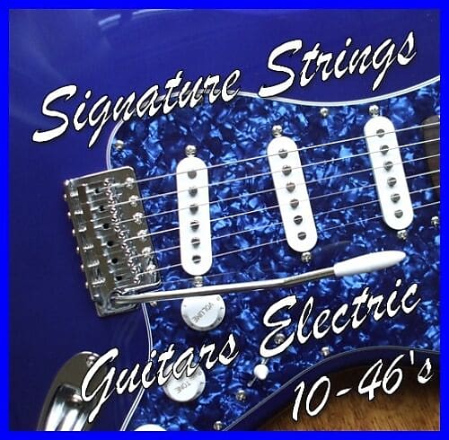 Electric Guitar Strings 10-46's LIGHT Gauge Nickel wound .010- .046 image 1
