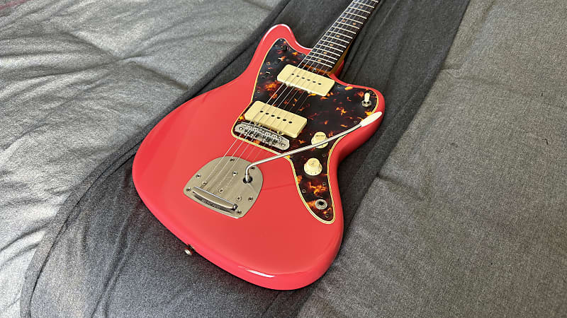 Fender Jazzmaster 1963 - Fiesta Red Refin with Matching Headstock image 1