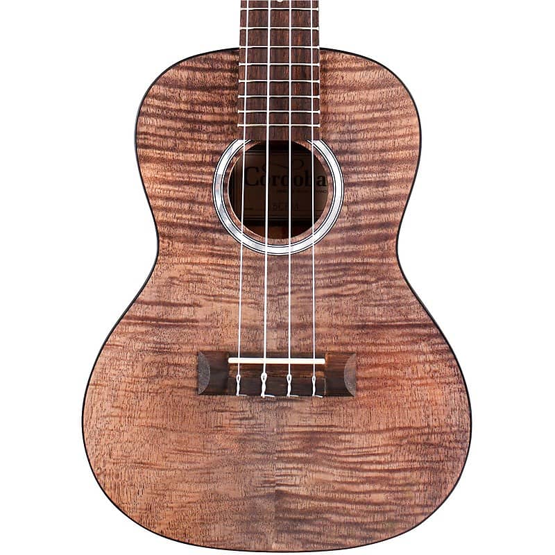 Cordoba 15CFM Concert Ukulele, Granite Grey Reverb