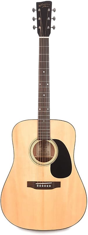 Recording King RD-318 Deluxe Dreadnought Natural | Reverb