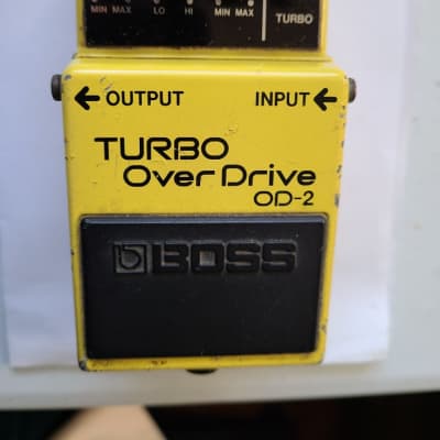 Reverb.com listing, price, conditions, and images for boss-od-2-turbo-overdrive