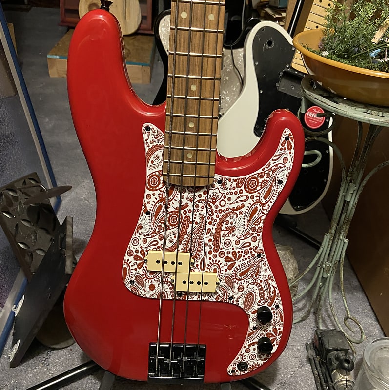 Fender Player Precision Bass Partscaster 2020 Red Wdimarzio Reverb 1589