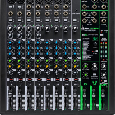 Mackie ProFX12v3 12-Channel Effects Mixer With USB and Built-In FX image 5