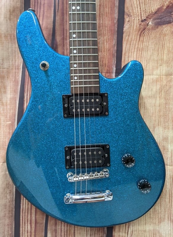 Washburn BT-2 Maverick Series 1990's Korean Made Electric Guitar - Blue  Sparkle