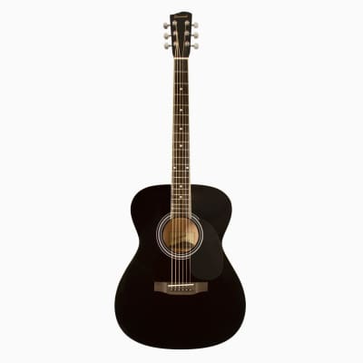 Savannah SGO-12 Savannah 000-Style Acoustic Guitar in Natural or Black image 2