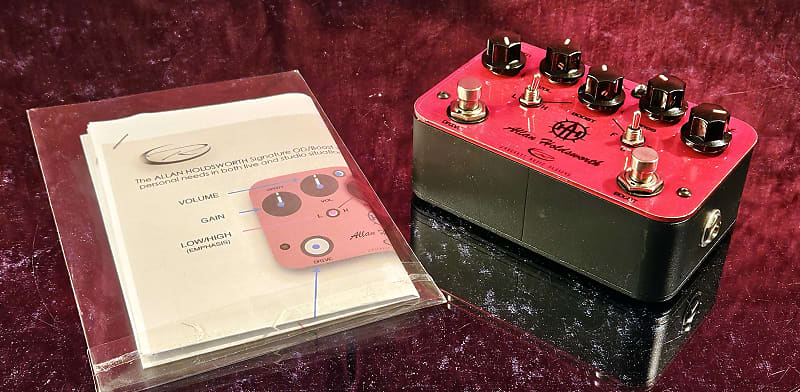 Allan Holdsworth ホールズワース  J.Rockett A.D. J. Rockett Allan Holdsworth Overdrive | Reverb