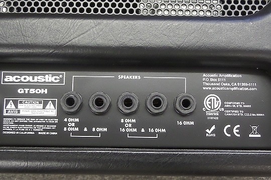 Acoustic gt50h online