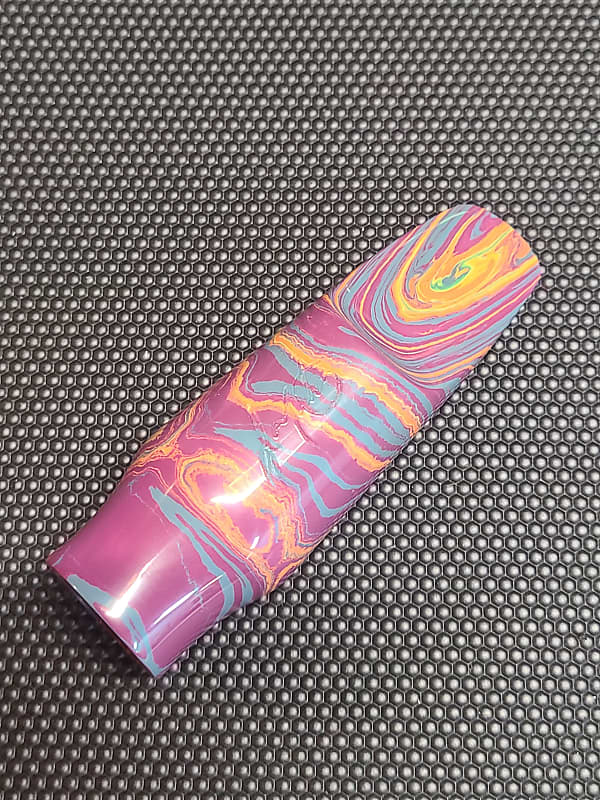 AM Mouthpieces- Marbled Hard Rubber-Alto Sax- AMSS 7 | Reverb