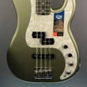 USED Fender American Elite Precision Bass - Satin Jade Pearl (020)