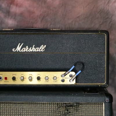 Marshall JMP 1959 MK II Super Lead 2-Channel 100-Watt Guitar Amp Head 1975 - 1981 Black image 3