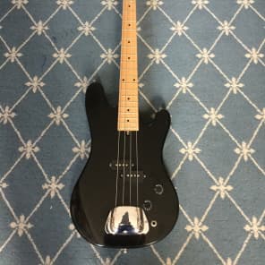 Hondo II Bass circa 1980's Black image 1