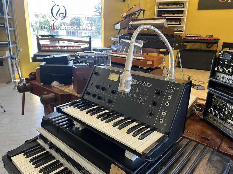 Korg VC-10 Vocoder 1970s - Black image 1