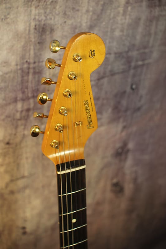 アテッサ新作モデル Revival The Fernandes Stratocaster Reverb | Yellow 1980 ギター