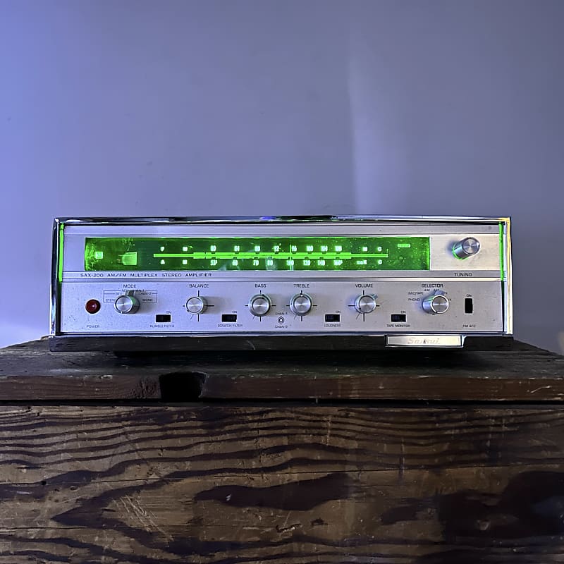 Sansui SAX-200 AM/FM Multiplex Tube Receiver 1960's | Reverb