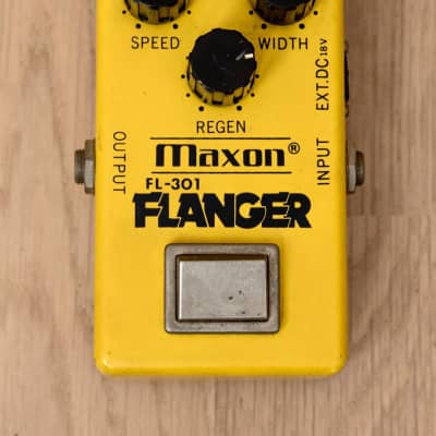 Maxon FL-302 - Vintage Yellow 9v 3 knob | Reverb