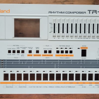 Roland TR-707 original top panel in very good condition