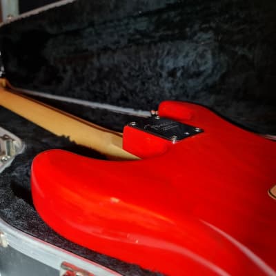 Fender American Deluxe Fat Stratocaster unique Locking Tremolo 2000 Red image 12