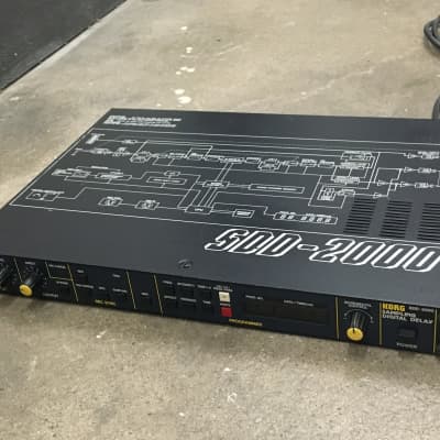 DJ機材 KORG SDD-2000 Korg SDD-2000 Sampling Digital Delay Pair Effect Unit