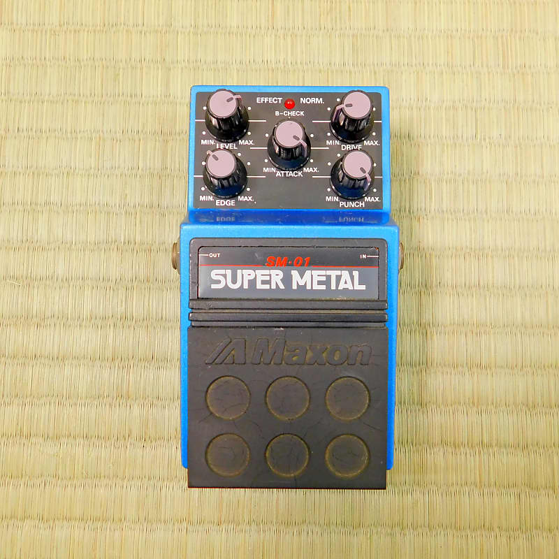 【人気正規品】u10571 ■ Maxon SM-01 SUPER METAL 動作ok 中古 歪み系 ■ ディストーション