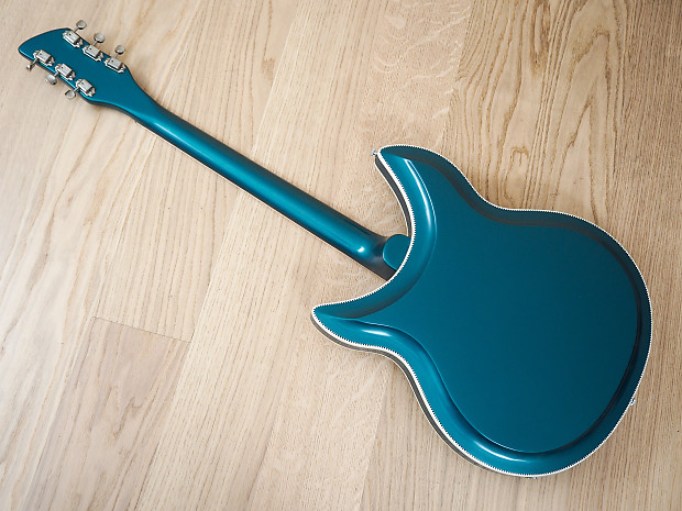 【希少】rs guitar burst boost 1993 Rickenbacker 381V69 Turquoise Electric Guitar w