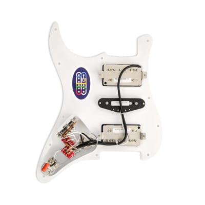 CJLab Pickups - Prewired SETbucker Hum-Single-Hum (HSH) Pickguard Set image 2