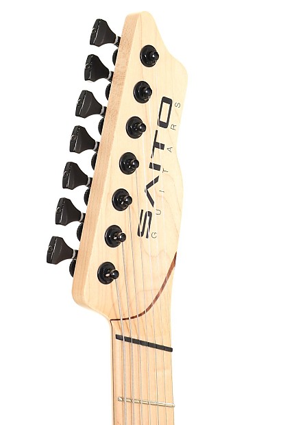 Saito Guitars S 724MS 7 Strings Naked - Free Shipping* | Reverb