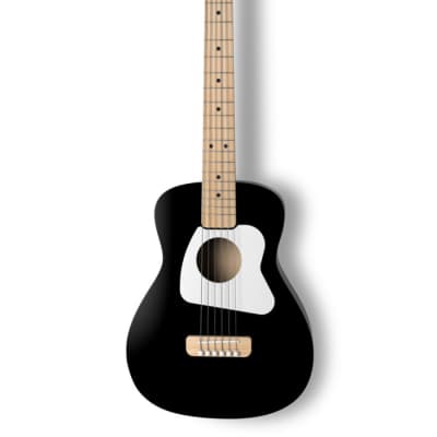 Loog Pro Acoustic VI Guitar Black image 1