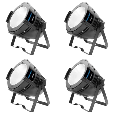 Stage Lights 200W Cob Led Stage Spotlights W/Barndoor Warm & Cold White Led  Par Lights Dmx/Master-Slave Dj Lights Spotlight/Fresnel Lights For Church  Wedding Theater Photo Studio (4)