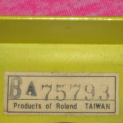 used Boss OD-2 Turbo OverDrive (Black Label TAIWAN) 1989  -- NO box, NO paperwork, NO battery image 2