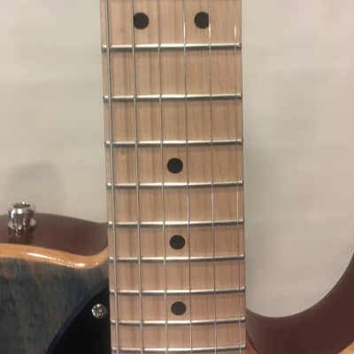 Bluescaster Double Bender B/G Guitar 2019 Blue Stain/Shou-sugi-ban  finish:  McGill Custom Guitars image 4
