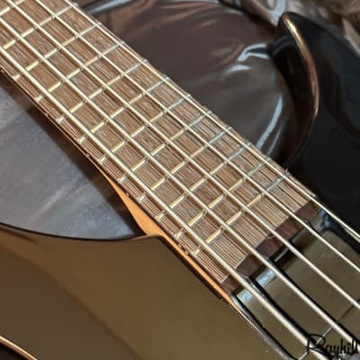 Warwick Rockbass Vampyre 5-String Black Electric Bass Guitar w/ Gig Bag image 9