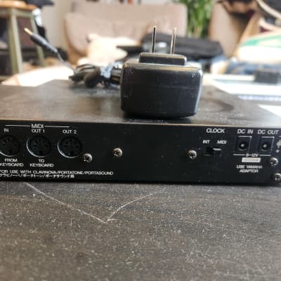 Vintage YAMAHA EMQ-1 Quick Disk QD MIDI Recorder with Disk Drive for Samplers image 5