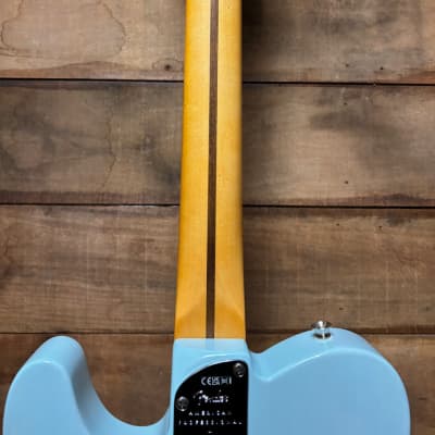 Fender American Pro II Thinline Telecaster - Daphne Blue w/ Hard Case image 10