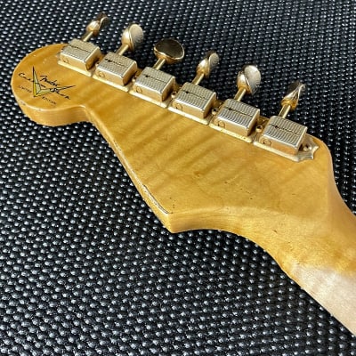 Fender Custom Shop Limited Edition '55 Bone Tone Stratocaster- Aged HLE Gold (7lbs 12oz) image 13