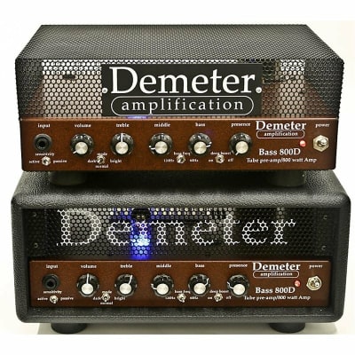 Demeter VTB-800D Amp In Tolex-Covered Wood Case image 2