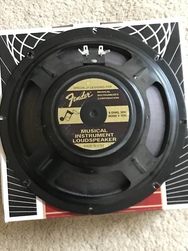 Fender Special Design 10” speaker Eminence V1030 8 ohm, Reverb